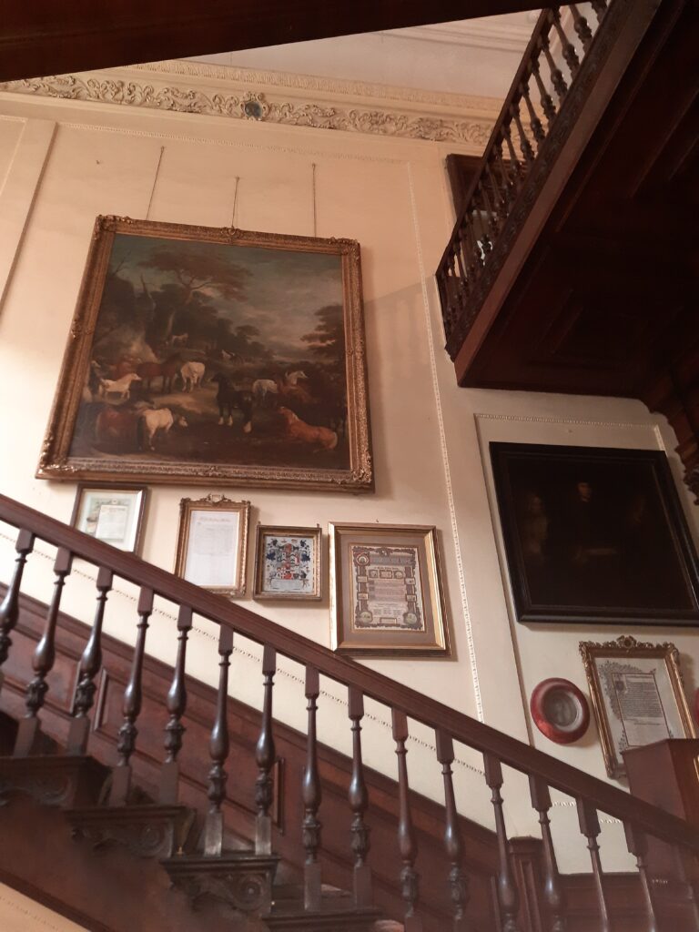 CALKE ABBEY MAIN STAIRCASE