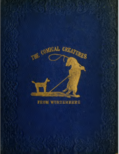 BOOK COVER COMICAL CREATURES OF WIRTENBERG