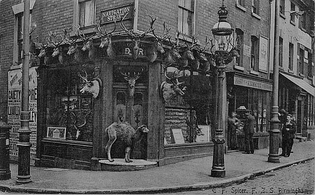 EF Spicer shop Suffolk Street Birmingham 1922